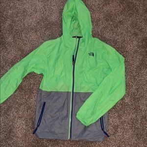 North Face raincoat